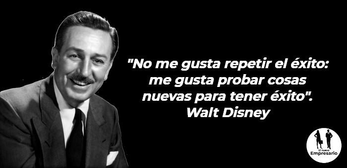 Frases Walt Disney motivación para emprendedores